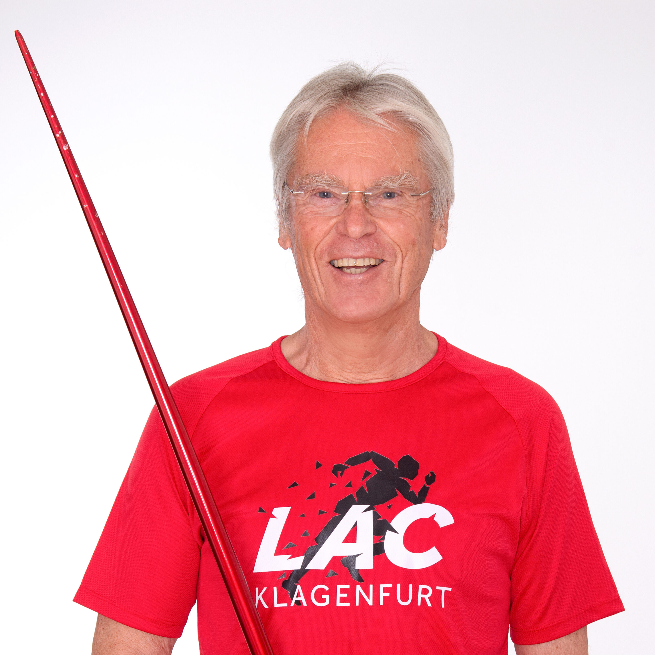 Zwei Athleten des LAC-Klagenfurt, Klaus Jeschke und Edwin